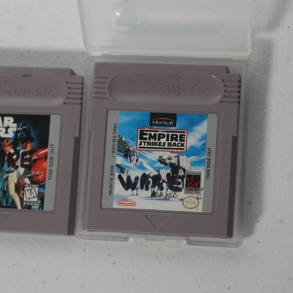 Star Wars, The Empire Strike Back & Return Of The Jedi Game Boy Lot Bundle - Picture 2 of 4